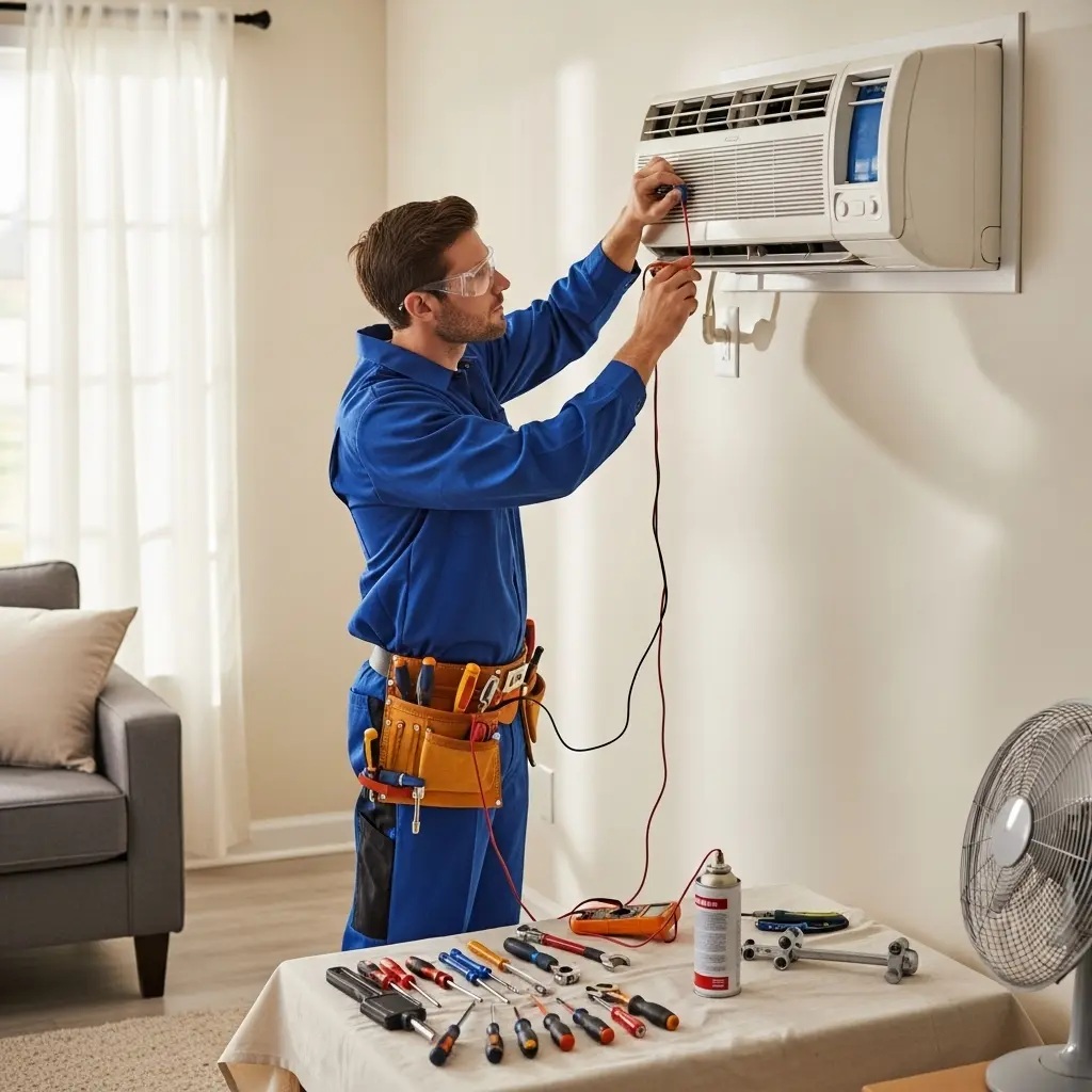 Çamlıdere Electrolux Electrolux klima gaz dolumu ve bakım – Enerji verimliliği artırıldı. - Teknik servis örneği